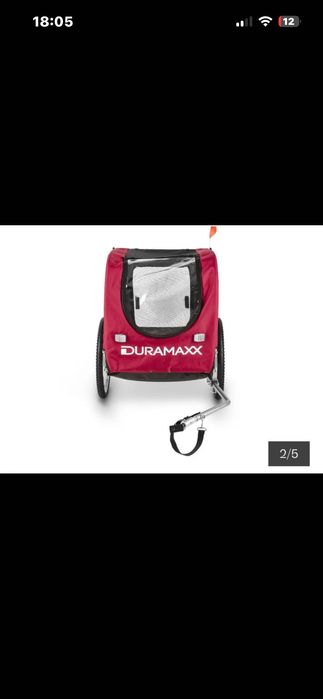Przyczepka rowerowa dla psa 25kg