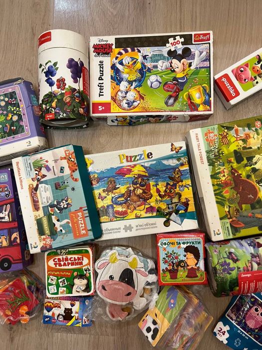 Пазлы для детей, развивашки. Puzzlika. Mideer.