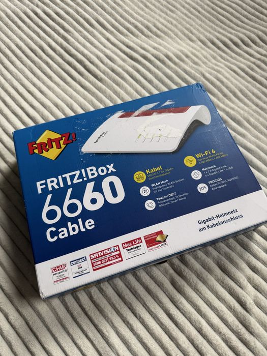 Router AVM Fritz! Box 6660 cable Wifi 6 nowe okazja!