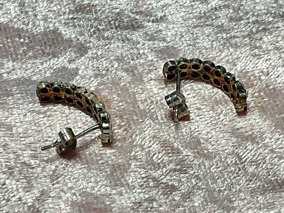 Brincos prata peças vintage