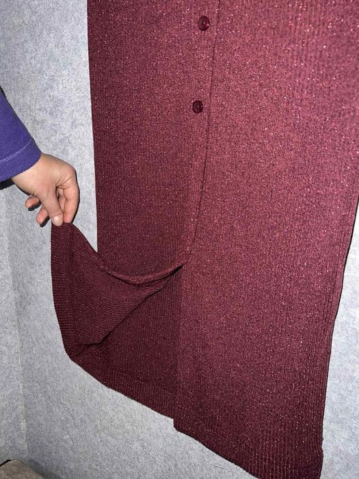 сукня в рубчик декорована