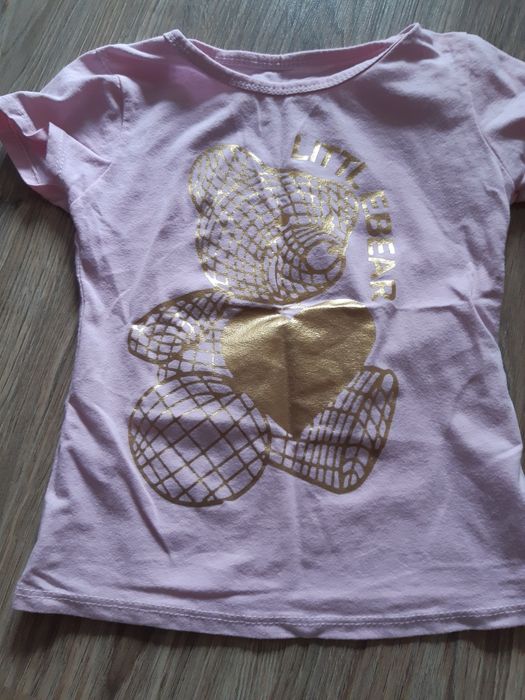 Zestaw komplet lato mis bluza leginsy koszulka 116