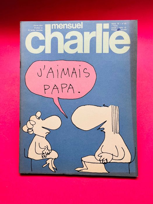Charlie - Journal plein d'humour et de bande dessinées - Fev 76