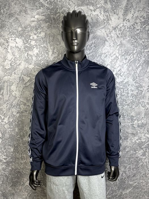 Umbro кофта олимпийка XL размер спортивная темно-серая с лампасами
