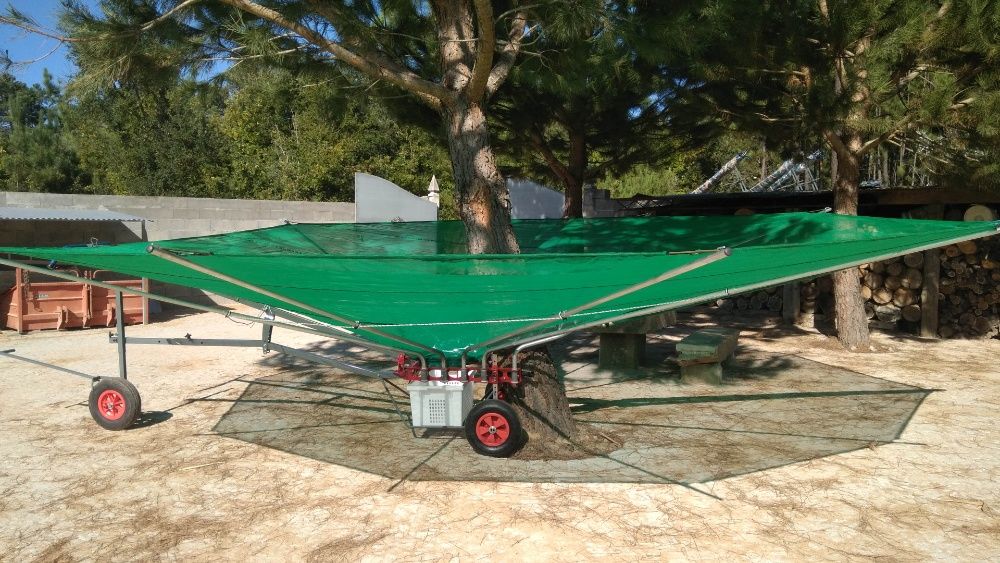 Olitree-Apanha azeitona-Toldos-Panais-Amêndoa-Panos-toldes-apara fruto