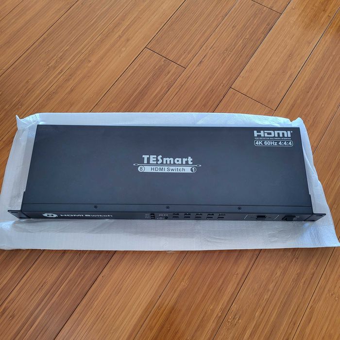 TESmart 8×1 HDMI Switch 4K  60Hz HDCP