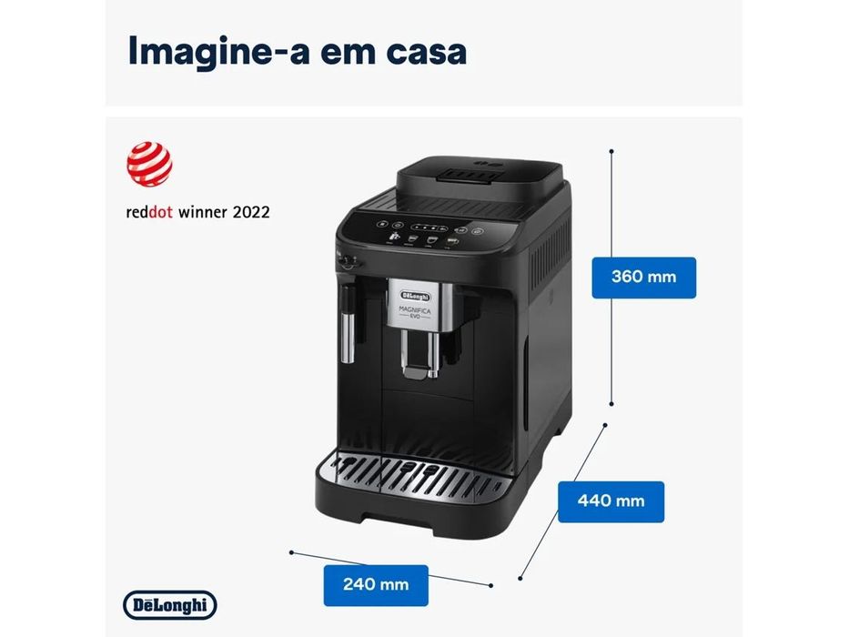 Máquina Café Delonghi Magnifica Evo - Nova c/garantia
