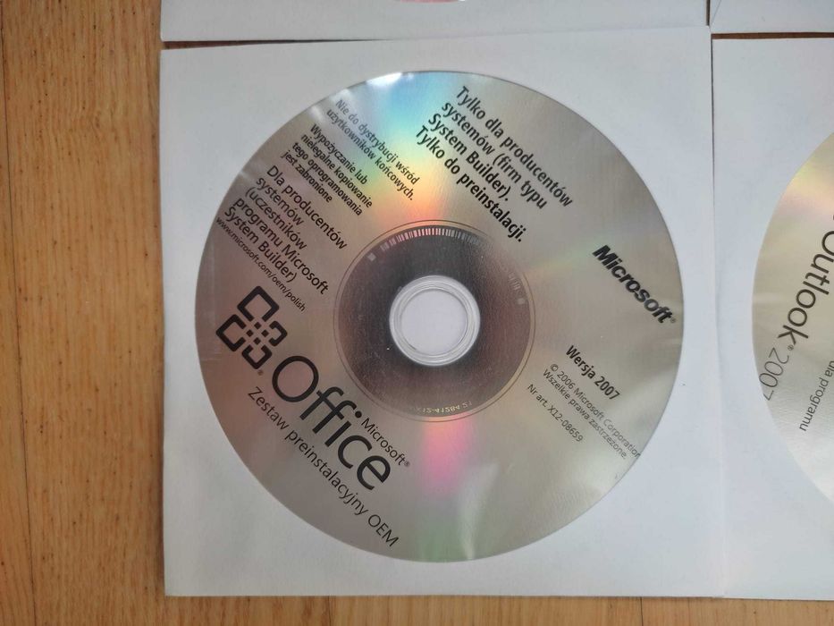 Microsoft office 2007 zestaw preinstalacyjny Office basic SB Pro H/S