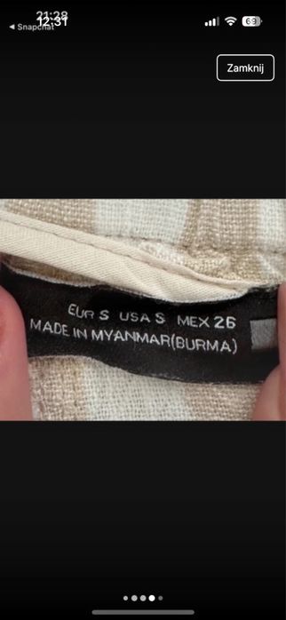 Komplet garniturowy zara