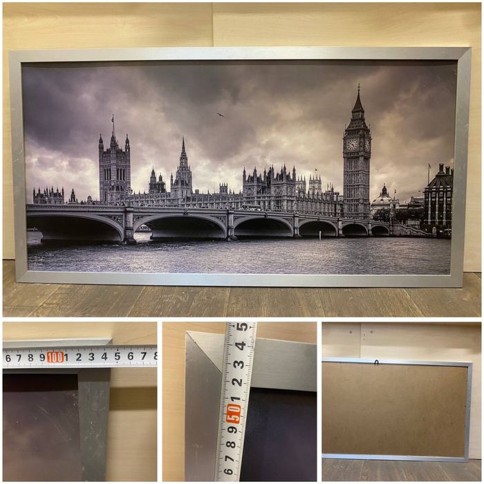 Картини місто, пейзаж , абстракція, великий розмір 60*110 см