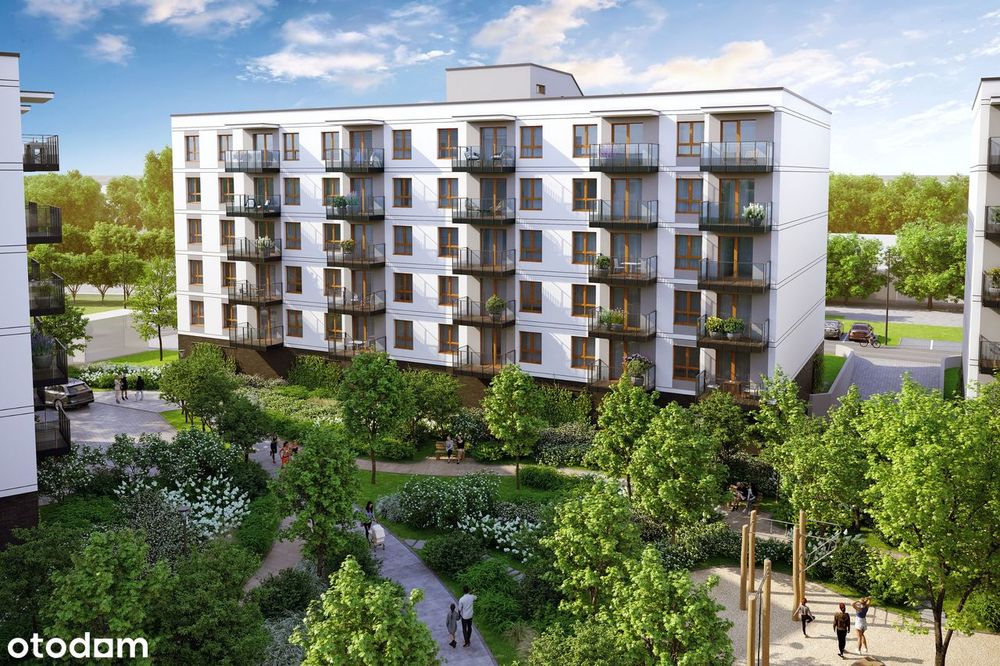 Mieszkanie dwupokojowe 41,47 m2 V piętro  ( G511)