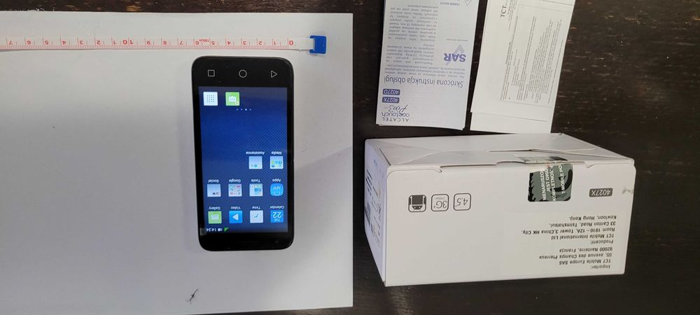 Tanio smartfon ALCATEL prawie nowy 6cm x 13 cm