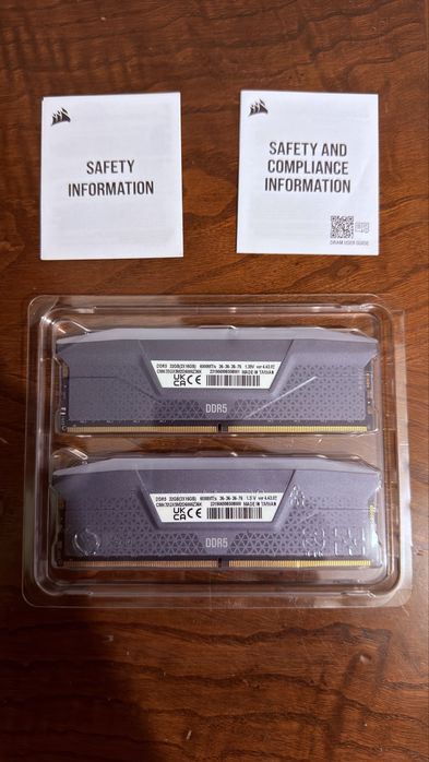 Corsair Vengeance RGB DDR5 32GB 6000MHz CL36 AMD EXPO