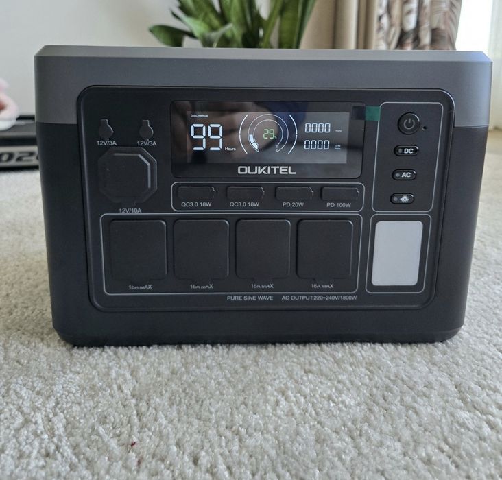 Оukitel p1000 plus 1800w