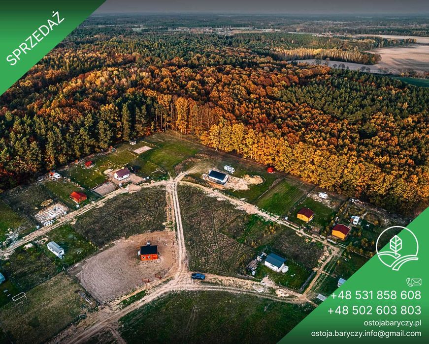 Zamień beton na las! Działka rekreacyjna 500 m² | Krośnice / Dolina Baryczy - Widok 4