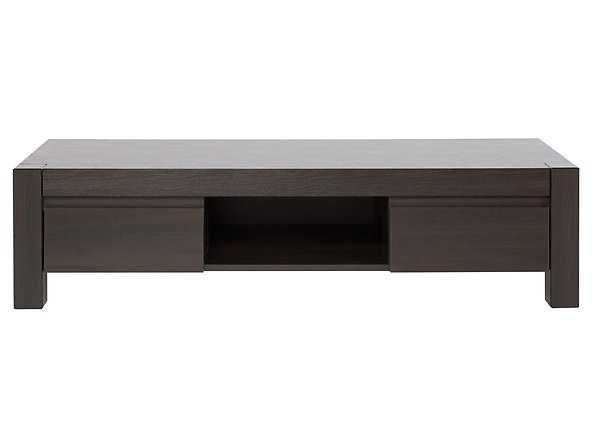 Półka rtv Black Red White kolekcja august