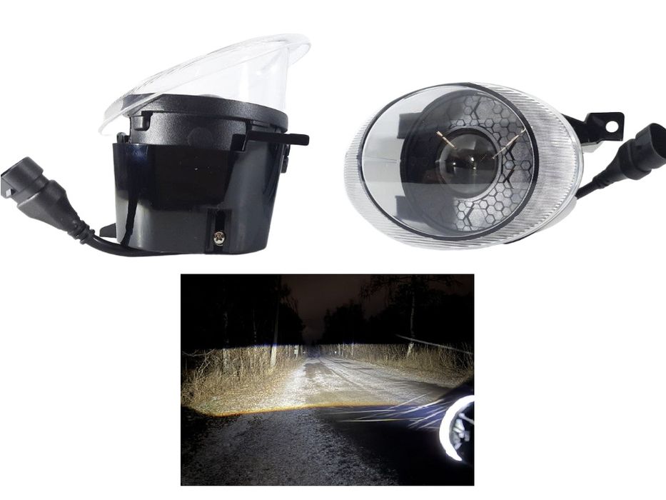 Туманки LED фари птф  TOURAN Jetta 6 Golf 6 Touareg Tiguan  Caddy