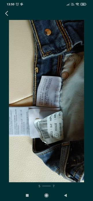 Levis jak Nowe spodnie damskie Levi's 27 demi curve