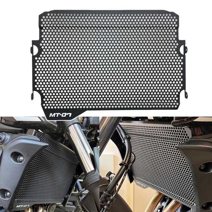Grelha de Proteção Radiador Yamaha MT-07 / FZ-07 (18-24) - Alumínio