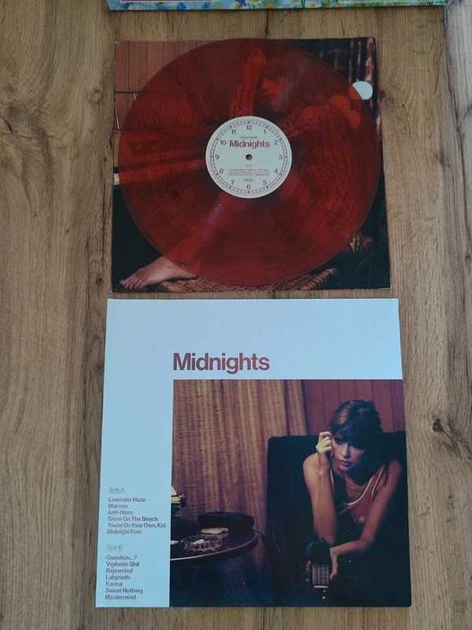 Winyl Taylor Swift Midnights Blood Moon variant