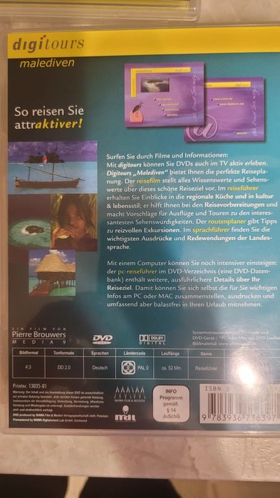 Przewodniki dvd Digitours