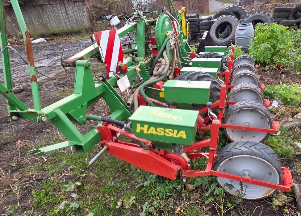 Siewnik do kukurydzy hassia 6 rzędów