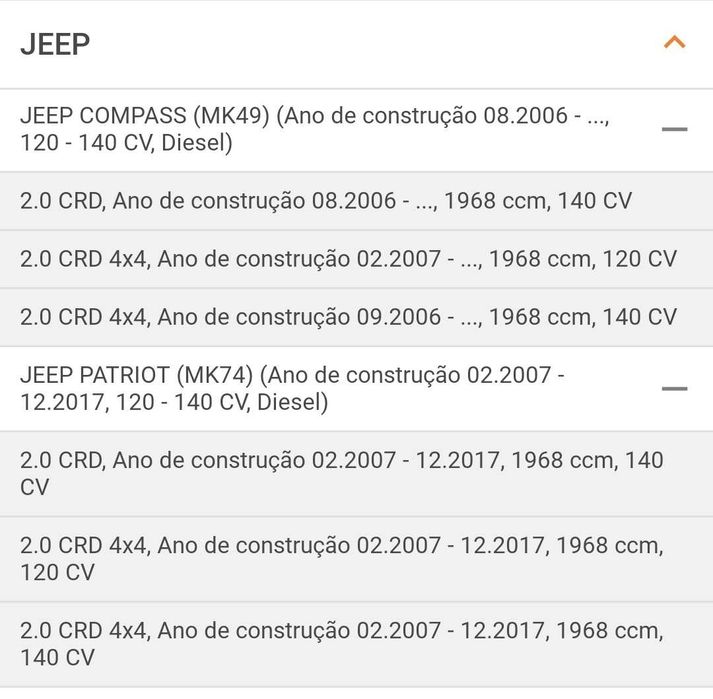 Motor de arranque completamente novo.