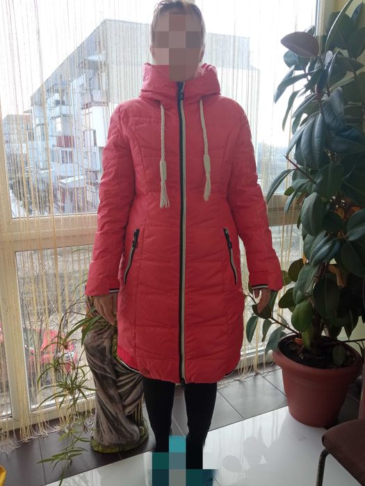 Пуховик плащ куртка