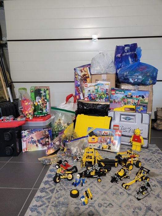 Pakiet 40kg klocków LEGO Technic Friends System City