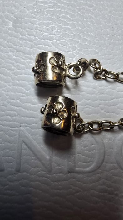 Łańcuszek zabezpieczający Pandora złoto 14k