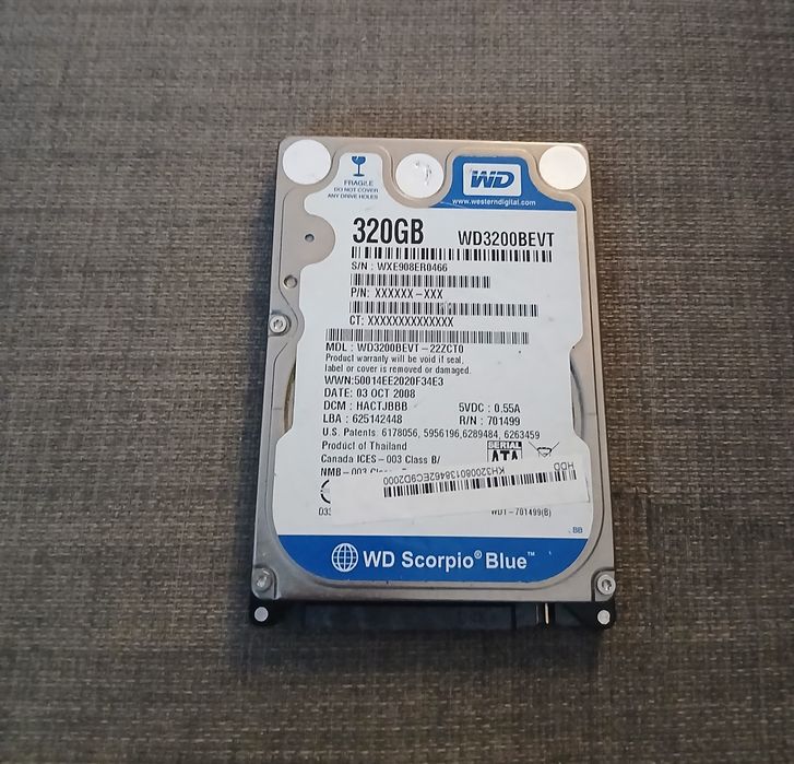 Disco Rigido 320GB