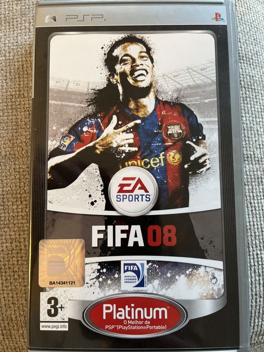 Jogo PSP FIFA 08 Platinium