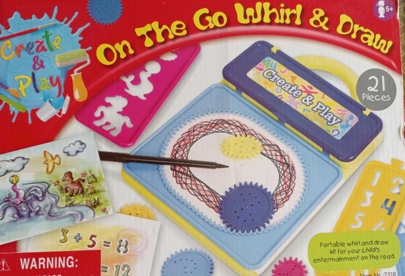 Create&Play zestaw do rysowania nauka zabawa