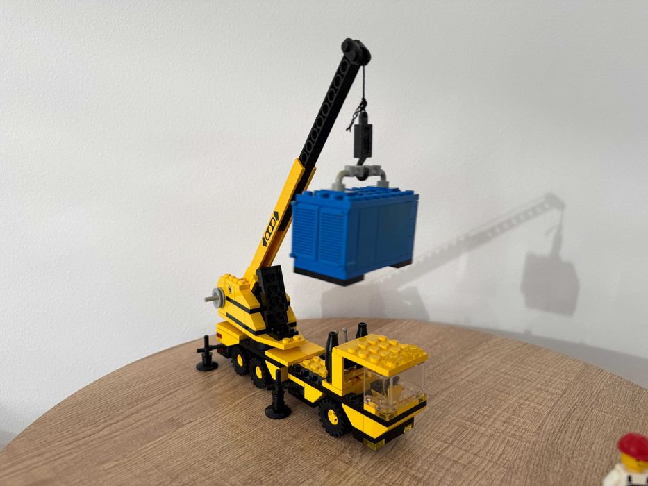 LEGO Town Classic 6361 City Mobile Crane Żuraw Dźwig 1986 Budowa