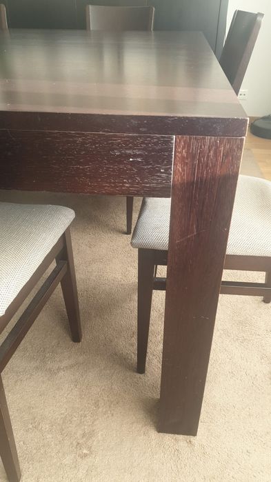 Mesa de sala de jantar + 6 cadeiras