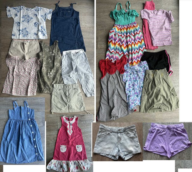 Lote 18 peças verão 10-11A (S. Oliver, Espirit, benetton)