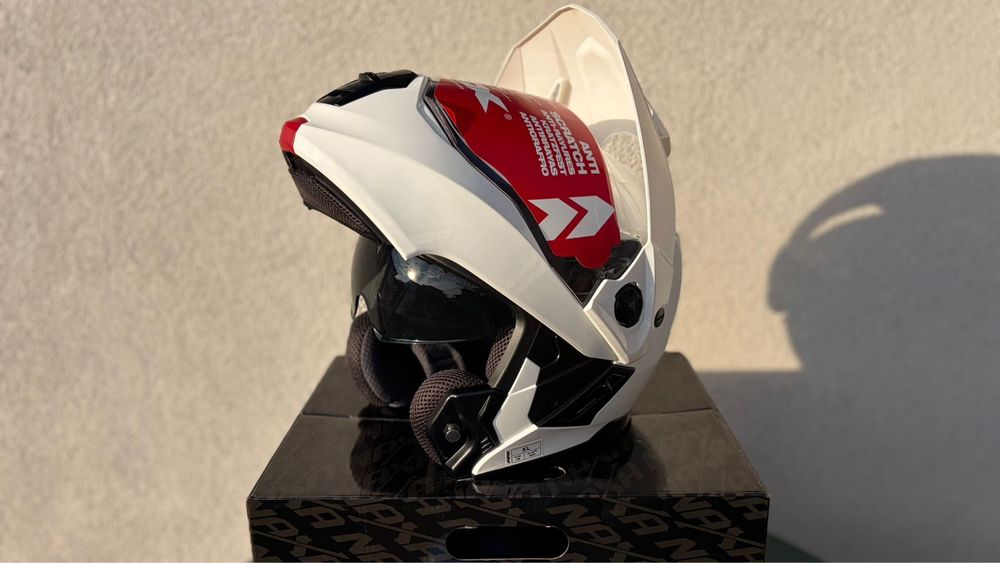 Kask motocyklowy szczekowy typ Adventure AFX FX-111DS rozmiar XL 61-62