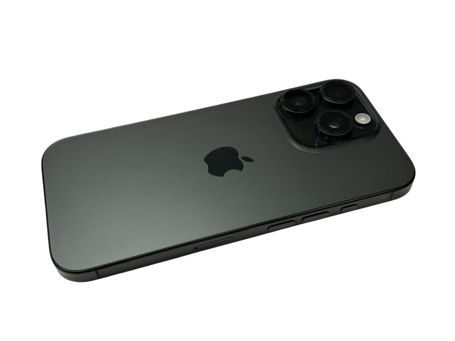 iPhone 16 Pro 128GB Czarny Tytan JAK NOWY Bateria 100%
