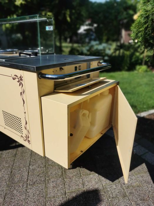 Wózek do lodów pozzetti /  Riksza do lodów / 6 smaków