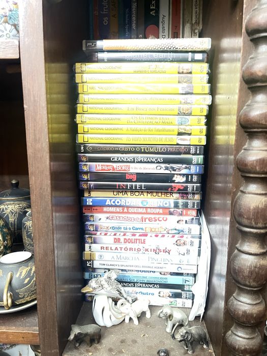 Colecao de VHS e DVD