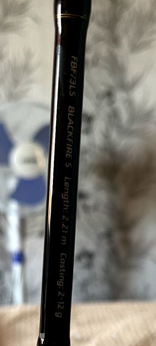 Спінінгове вудлище Flagman Blackfire Solid 2.21м 2-12г