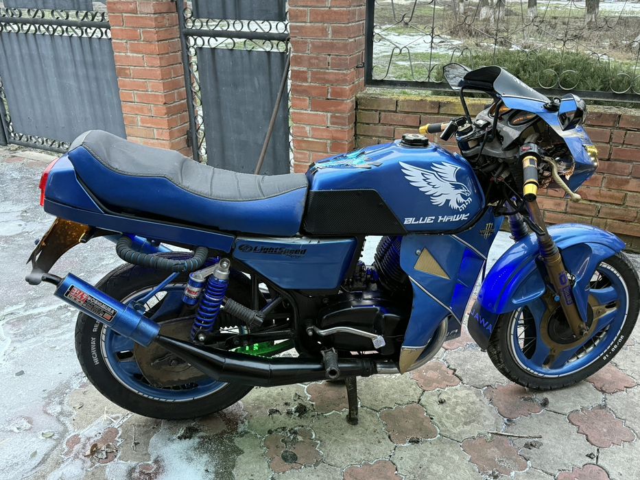 Мотоцикл Jawa 634- project "Blue Hawk"