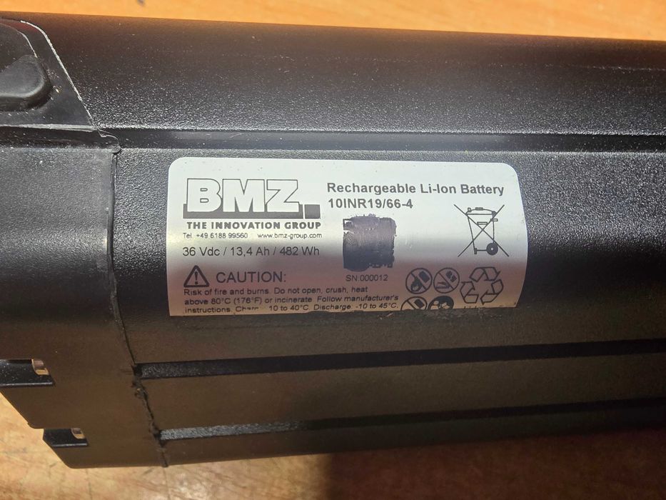 Bafang Romet Bateria  13,4ah  Jak nowa