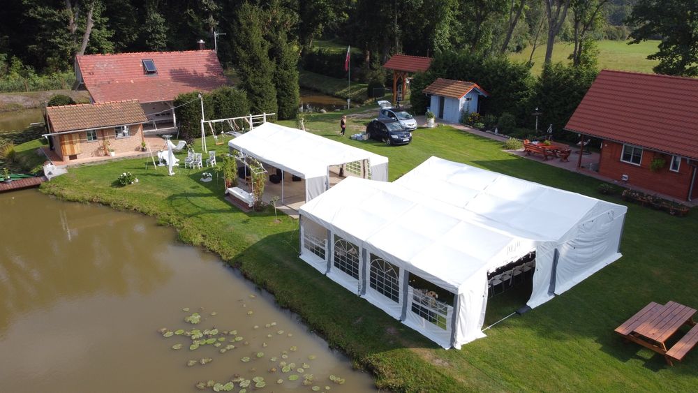 Ekskluzywne namioty na imprezy • Pełna obsługa • Wolne terminy