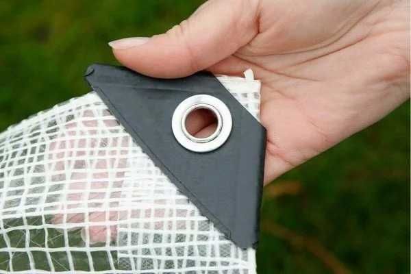 Plandeka na taras 2x3 transparentna wzmacniana UV 100g