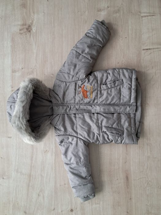 Kurtka zimowa rozmiar 80, czapka gratis