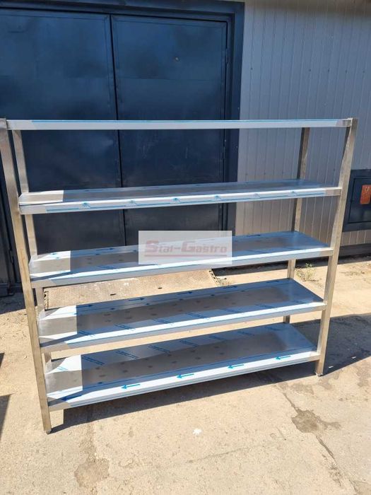 Regał spawany 1000x600x1800, 4 półek