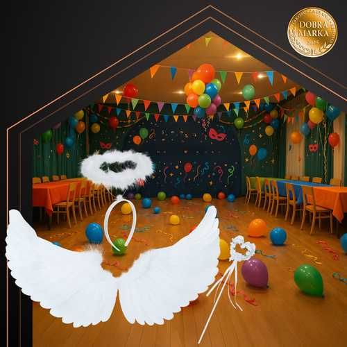 Przebranie Skrzydła anioła jasełka przebranie aniołek kostium aniołek