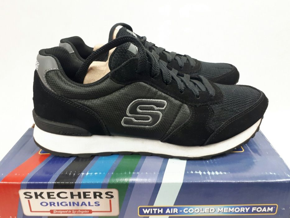 Sneakersy SKECHERS czarne memory foam 35
