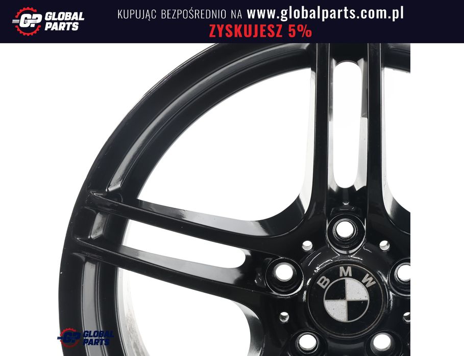 BMW E90 E91 Przednia Czarna Felga Aluminiowa 19" M 313 8J ET:37